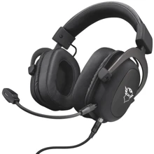 Наушники Trust GXT 414 Zamak Premium Multiplatform 3.5mm BLACK (23310): Тип конструкции полноразмерные