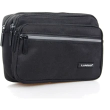 Чоловіча поясна сумка Lanpad чорна (33079): Стать Чоловік