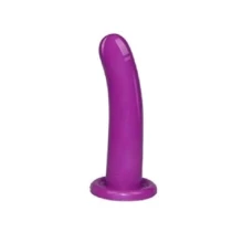 Фаллоимитатор LoveToy Silicone Holy Dong Medium 5.5" Purple: Назначение Вагинальные