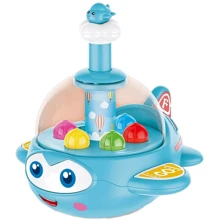 Дитяча дзиґа Літак Limo Toy BM1201 (Бірюзовий): Тип юла