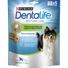 Лакомство для собак Purina Dentalife Medium средних пород для здоровья зубов и десен 115 г (12452740): Производитель Dentalife