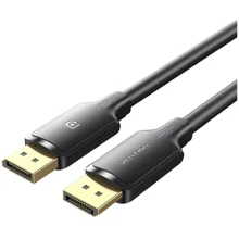 Кабель и переходник Vention DisplayPort to DisplayPort 1.5m V1.2 4K 60Hz 3D Dolby 7.1 (HAKBG): Тип кабель