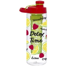 Бутылка Herevin Strawberry-Detox Twist с инфузером 650 мл (161568-002): Производитель HEREVIN