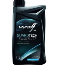 Моторне масло WOLF GUARDTECH 15W40 SL/CF 1Lx12: Тип Минеральное