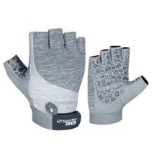 Перчатка для фитнеса Sporter Women (MFG-235.7 B) - Grey/Grey - M: Пол Для женщин