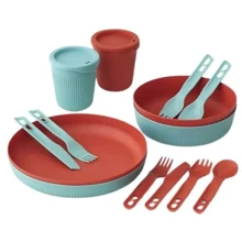 Набор посуды Sea to Summit Passage Dinnerware Set, 2P, 14 Piece, Spicy Orange/Aqua Sea Blue (STS ACK037051-122123): Производитель Sea To Summit