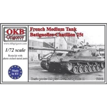 Модель OKB Grigorov Французский 25т средний танк Batignolles-Chatillon (OKB-V72043): Производитель OKB Grigorov
