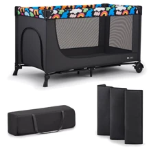 Манеж KinderKraft 2в1 JOY 2 Happy Shapes (Hnrt_4817): Производитель KinderKraft
