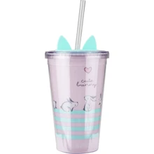 Kite Стакан для води, 460 мл, Bunny k19-176-02: Тип термостакан