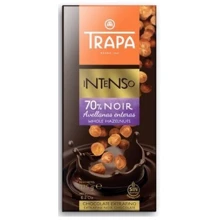 Шоколад Trapa Intenso чорний з фундуком 70 per cent 175 г (DL17383): Вага, г 175