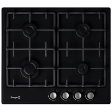 Варильна поверхня газова Borgio 6721-17 (Black Enamelled): Розміри для вбудовування (ШxГ) 56x49 см