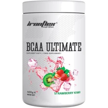 Аминокислота для спорта IronFlex Nutrition BCAA Ultimate Instant 400 g /40 servings/ Kiwi Strawberry: Вкус Клубника, Киви