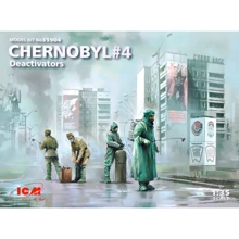 Набор фигурок ICM Чернобыль #4 Деактиваторы (4 фигурки) (ICM35904): Производитель ICM