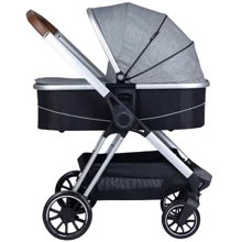 Универсальная коляска FreeON 3 в 1 Fantasy Grey-Black (44565): Тип коляски Универсальная коляска (3-в-1)