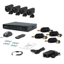 Комплект відеоспостереження CnM SECURE B44-4D0C КIT PRO: Кількість камер в комплекті 4