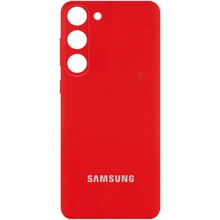 Аксесуар для смартфона Мобільний Case Silicone Cover Full Camera Red для Samsung S916 Galaxy S23+: Сумісність Samsung S916 Galaxy S23+