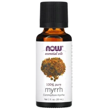 Now Foods Myrrh Essential Oils Эфирное масло мирры 30 ml: Назначение Расслабление, Ароматизация