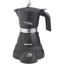 Кофеварка Ariete 1358A Black: Тип гейзерная кофеварка