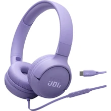 Наушники JBL Tune 520C USB-C Purple (JBLT520CPUR): Тип конструкции накладные