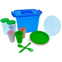 Набор для барбекю Набор для барбекю Plastic's Craft Пикник ЛЮКС Желтый (4820182291739): undefined undefined