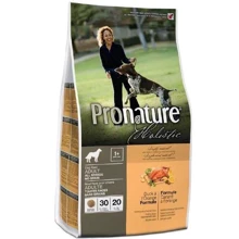 Сухой корм для взрослых собак Pronature Holistic Adult со вкусом утки и апельсинов 13.6 кг (65672525138): Тип Сухой корм