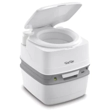 Биотуалет Porta Potti 365 белый 4586: Система смыва ручная помпа пистонного типа