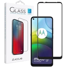 Аксессуар для смартфона ACCLAB Tempered Glass Full Glue Black for Motorola Moto G9 Power: Совместимость Motorola Moto G9 Power