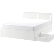 Каркас ліжка з 4 ящиками ІКЕА SONGESAND 140х200 см (s09241335): undefined undefined
