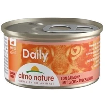 Almo Nature Adult Cat Daily Mousse з лососем 85 г: Тип Консерви