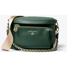 Женская поясная сумка Michael Kors Slater MD Sling Pack MSGR зеленая (30T0G04M6L309): Пол Женский
