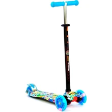Самокат Best Scooter MAXI Lucky Shot Голубой (А 25467 /779-1322): Количество колес 3