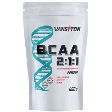Аминокислота для спорта Vansiton ВСАА 2:1:1 250 g /50 servings/ Unflavored: Вкус Без вкуса
