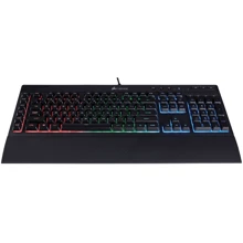 Клавіатура Corsair K55 RGB Gaming Rubber Dome Black (CH-9206015-RU): Підключення дротове