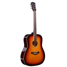 Акустическая гитара Alfabeto WG110 (3 Tone Sunburst) + чехол: Тип Акустическая гитара