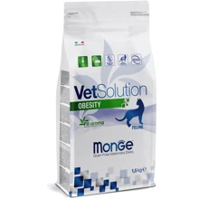 Диетический сухой корм Monge VetSolution Cat Obesity для кошек при избыточном весе 1.5 кг (8009470081719): Тип Сухой корм