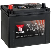 Автомобільний акумулятор Yuasa YBX3017: Ємність, Ач 90