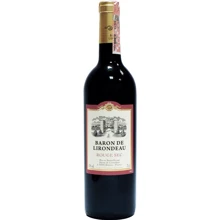 Вино Baron de Lirondeau красное сухое Castel 0.75л (PRA3107874905121): Страна производитель Франция