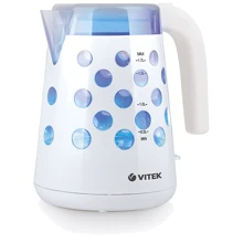 Электрочайник Vitek VT-7048 W: Мощность, Вт 2200 Вт