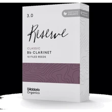 Трости для кларнета D'ADDARIO ORGANIC RESERVE CLASSIC BB CLARINET #3.0 - 10 BOX: Производитель RICO