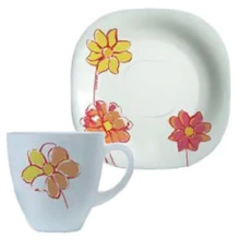Столовый сервиз Сервиз Luminarc Fresh Garden Yellow H8665 (6 пр.) (220 мл): Количество персон 6