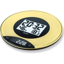 Весы кухонные Beurer KS 49 Yellow: Тип конструкции с плоской платформой