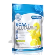 Аминокислота для спорта Quamtrax BCAA 2.1.1 + Glutamine Powder 500 g /100 servings/ Lemon: Вкус Лимон