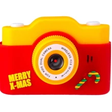 Цифровой детский фотоаппарат XOKO KVR-200 Christmas Limited Edition Dual Lens Red/Yellow: Тип цифровая фотокамера