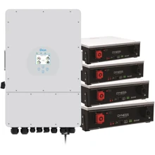 Система хранения энергии Deye SUN-12K-SG04LP3-EU-4DY20.48K-LFP-W 12kW 20.48kWh 4BAT LiFePO4: Тип Гибридный