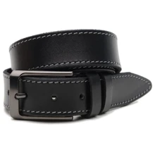 Мужской ремень Borsa Leather черный (V1125GX41-black): Пол Мужской