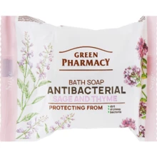 Green Pharmacy Антибактериальное туалетное мыло для рук шалфей и тимьян 100 g: Назначение Антибактериальное, Очищение
