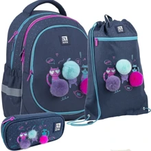 Набір Kite Wow Cats рюкзак, пенал, сумка для взуття (SET_K22-700M(2p)-1): Виробник KITE