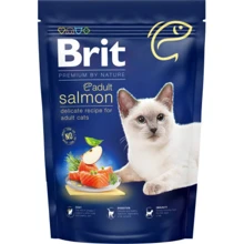 Сухой корм Brit Premium by Nature Cat Adult Salmon для взрослых котов с лососем 800 г (8595602553051): Тип Сухой корм
