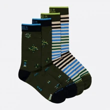 Шкарпетки Scotch & Soda 43-46 (29-31) 2 пари різнокольорові (169444): undefined undefined