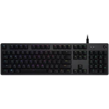 Клавіатура Logitech G512 Lightsync RGB Mechanical GX Red USB UA Carbon (920-009370): Підключення проводное